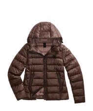 BLAUER CAROLL Jachetă termică din puf căptușită cu vată maro 30b maro interior 30c - Jachete de puf pentru femei - 4
