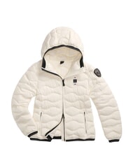 BLAUER CAMELIA Jachetă scurtă, căptușită cu pene alb optic - Jachete de puf pentru femei - 4