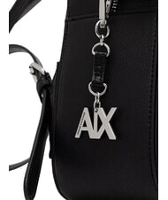 ARMANI EXCHANGE ISABEL Rucsac cu buzunar frontal negru - Genți femei - 4