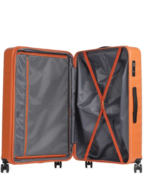 NAUSICAA Cărucior mare, extensibil ORANGE - Trolere rigide