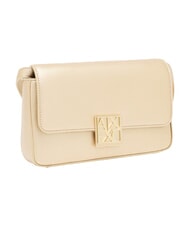 ARMANI EXCHANGE AMY Geantă de umăr mini satin auriu deschis - Genți femei - 3