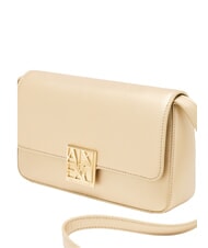ARMANI EXCHANGE AMY Geantă de umăr mini satin auriu deschis - Genți femei - 6