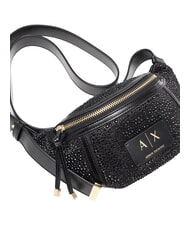 ARMANI EXCHANGE ALICE Geantă de umăr mini negru / negru - Genți femei - 6