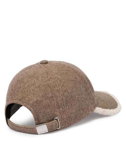 FELT SHERPA Pălărie cu vizieră demitasse heather - Căciuli