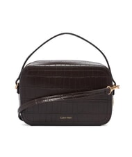 CALVIN KLEIN CK CROC Geantă mini cu curea de umăr argint delicios/antic - Genți femei - 3