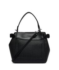 CALVIN KLEIN MIX MEDIA Geantă mini cu curea de umăr pe negru - Genți femei - 3
