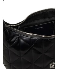 CALVIN KLEIN QUILTED SMALL Geantă de umăr pe negru - Genți femei - 3