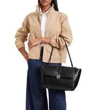 CALVIN KLEIN EMBLEM HW Sacoșă de cumpărături pe negru - Genți femei - 2