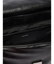 CALVIN KLEIN EMBLEM HW Sacoșă de cumpărături pe negru - Genți femei - 4