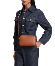 CALVIN KLEIN EMBOSSED LOGO Geantă de umăr mini umber natural - Genți femei - 2