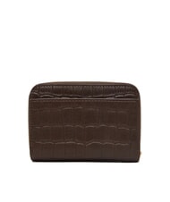 CALVIN KLEIN CK CROC Portofel mic din piele argint delicios/antic - Portofele femei - 4