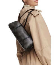 CALVIN KLEIN EMBLEM AOP Geantă de umăr aop negru - Genți femei - 2