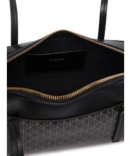 CALVIN KLEIN EMBLEM AOP Geantă de umăr aop negru - Genți femei - 4