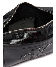 CALVIN KLEIN BOLD CK Geantă de umăr mini pe negru - Genți femei - 4