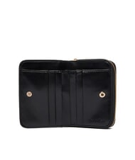 CALVIN KLEIN CK CROC Portofel mic din piele pe negru - Portofele femei - 2
