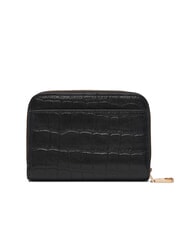 CALVIN KLEIN CK CROC Portofel mic din piele pe negru - Portofele femei - 3