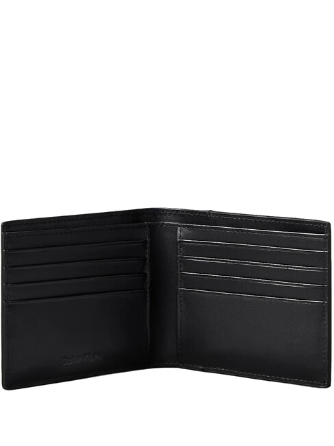 PREMIUM LEATHER Portofel din piele pe negru - Portofele bărbați
