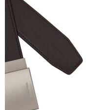 CALVIN KLEIN DRESS PLAQUE Curea de piele - Curele