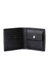 CALVIN KLEIN BOLD PEBBLE Portofel din piele pe negru - Portofele bărbați - 2