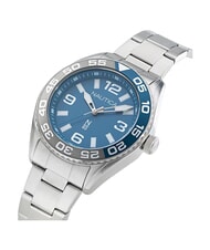 NAUTICA N83 FINN WORLD Ceas cu funcție doar de timp albastru și argintiu - Ceasuri - 2
