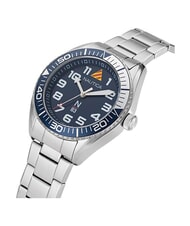 NAUTICA N83 FINN WORLD Ceas multifuncțional albastru și argintiu - Ceasuri - 2