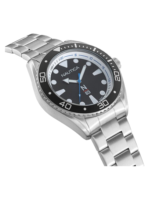 N83 FINN WORLD DIVER Ceas cu cuarț oțel-negru - Ceasuri