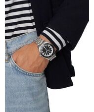 NAUTICA N83 FINN WORLD DIVER Ceas cu cuarț oțel-negru - Ceasuri - 4