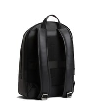 TOMMY HILFIGER SAFFIANO Rucsac negru - Rucsacuri pentru școală și timp liber - 3