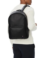 TOMMY HILFIGER TH FOUNDATION Rucsac negru - Rucsacuri pentru școală și timp liber - 2