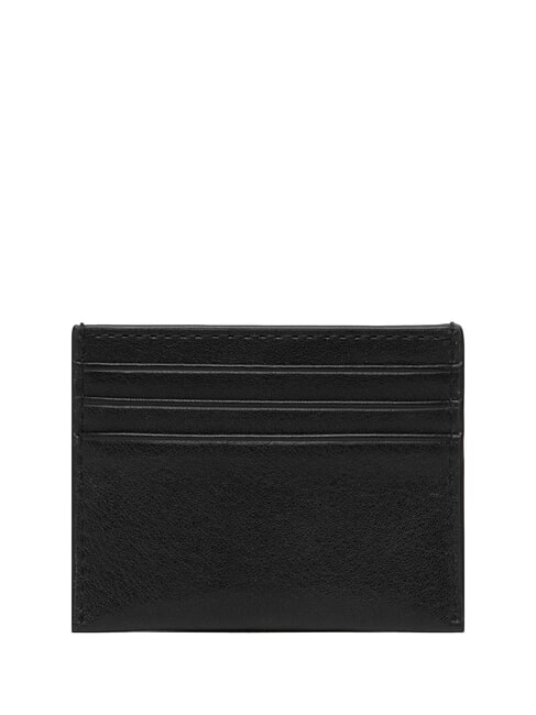 TH SEASONAL Suport card din piele negru - Portofele bărbați