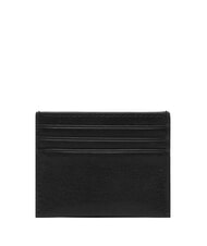 TOMMY HILFIGER TH SEASONAL Suport card din piele negru - Portofele bărbați - 2