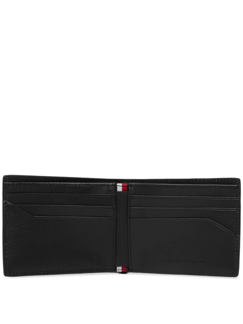 TH BUSINESS  Portofel din piele Saffiano negru - Portofele bărbați