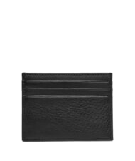 TOMMY HILFIGER TH CORP Suport card din piele negru - Portofele bărbați - 2