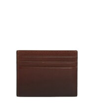 TOMMY HILFIGER TH SEASONAL Suport card din piele maro lustruit - Portofele bărbați - 2