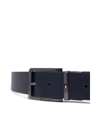 TOMMY HILFIGER OLIVER Curea de piele albastru spațial - Curele - 3