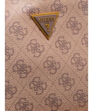 GUESS MILANO2 Rucsac cu imprimare 4G bej/maro/albastru - Rucsacuri pentru școală și timp liber - 3