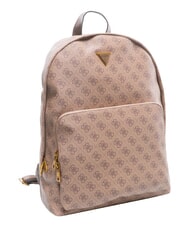 GUESS MILANO2 Rucsac cu imprimare 4G bej/maro/albastru - Rucsacuri pentru școală și timp liber - 4