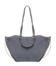 GAUD&Igrave; GOLENE Geantă de cumpărături de umăr, cu clutch detașabil denim - Genți femei - 4