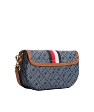 TOMMY HILFIGER TH MONOPLAY Geantă de umăr mini albastru spațial - Genți femei - 3