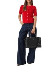 TOMMY HILFIGER TH JOY Geantă de m&acirc;nă, cu curea de umăr negru - Genți femei - 2