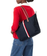 TOMMY HILFIGER POPETTE Maxi Shopper albastru spațial - Genți femei - 2