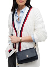 TOMMY HILFIGER TH ICON Geantă de umăr mini albastru spațial - Genți femei - 2