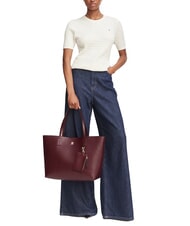 TOMMY HILFIGER TH ICON Cumpărător mare s&acirc;nge de bou - Genți femei - 2