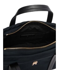 TOMMY HILFIGER TH SOFT NYLON Geantă de m&acirc;nă, cu curea de umăr negru - Genți femei - 5