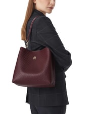 TOMMY HILFIGER TH ICON Geantă de umăr s&acirc;nge de bou - Genți femei - 2