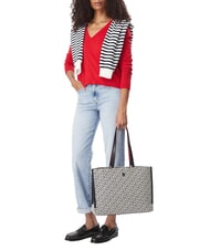 TOMMY HILFIGER TH JACQUARD Geantă de umăr albastru spațial - Genți femei - 2