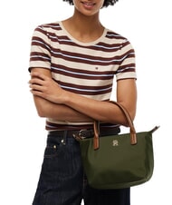 TOMMY HILFIGER POPETTE Geantă de m&acirc;nă cu curea de umăr măsline &icirc;nchise - Genți femei - 2