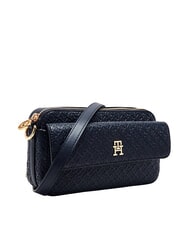 TOMMY HILFIGER TH ICON Geantă de umăr mini albastru spațial - Genți femei - 3