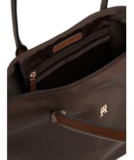 TOMMY HILFIGER POPETTE Sacoșă de cumpărături fondant maro - Genți femei - 4