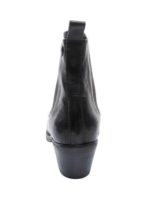 ALICE Ghete din piele pentru gleznă BLACK - Pantofi femei